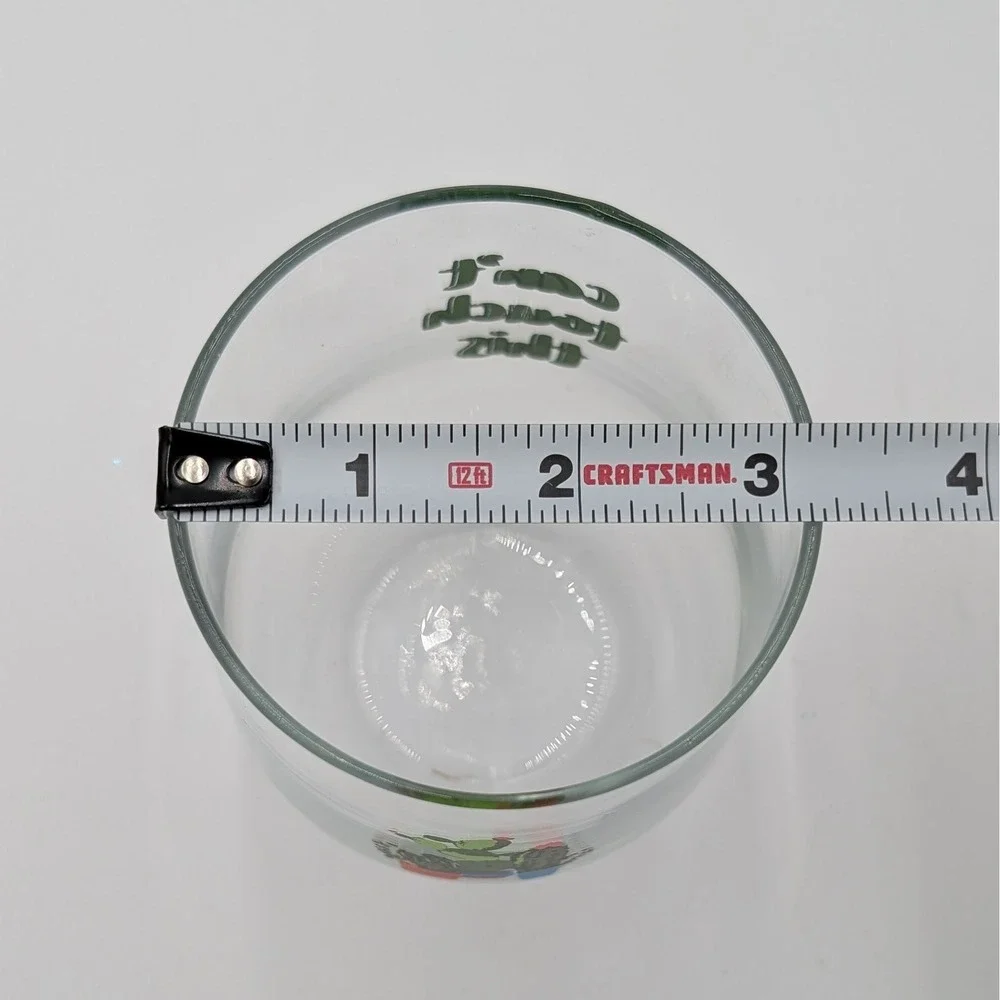 Can't Touch This Cactus Stemless Wine Glass Clear Desert Pun Barware